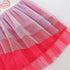 Girls' Dress Summer New Cartoon Printed Mesh Children's Dress Princess Dress