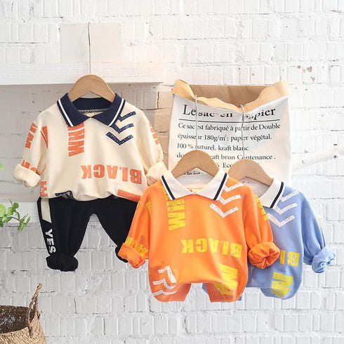 Boys' Spring and Autumn Dress Set