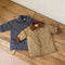 Children's cotton-padded jacket thick winter long warm cotton-padded jacket coat