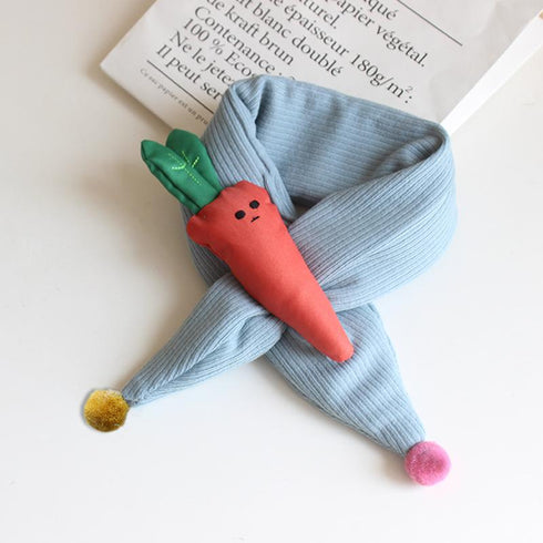 Children's Scarf With Plush Character