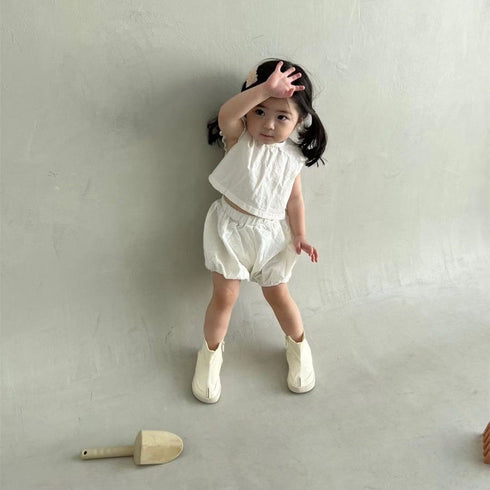 Baby Fly SLEEVE TOP SHORTS Cute Suit