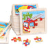 Early education puzzle puzzle toy enlightenment cognition cartoon wooden puzzle