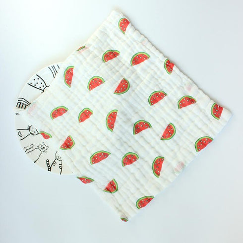 Baby 6-layer gauze saliva towel cotton bath towel