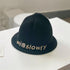 Children's Fisherman's Hat Embroidered Wool Knitted Hat