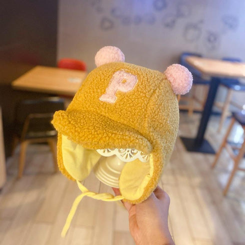 Autumn and winter ear protection warm Lei Feng cap 18.5-19.6 inches