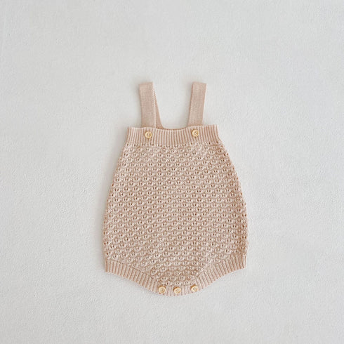 Solid Color Sweater Set Cotton Yarn Knitted Ha Coat Two-Piece Set