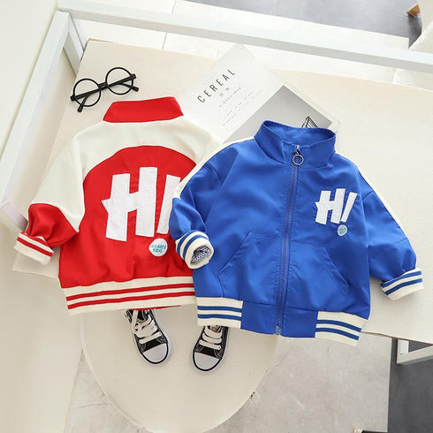 Spring and Autumn Children's Casual Jacket Coat