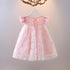 Summer New Baby Girl Bow Gauze Dress Girl Cute Princess Dress