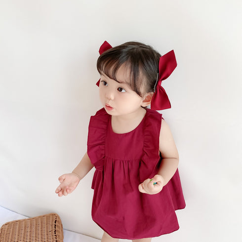 Baby princess fart skirt simple vest skirt