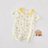 Baby Short Sleeved Jumpsuit Summer Thin Creeper