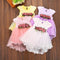 Summer New Girl Waist Flower Princess Dress Baby Girl Dress Fishtail Skirt