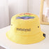 Children's Thin Smiley Fisherman Hat in Spring and Autumn, Circumference 18-20 in