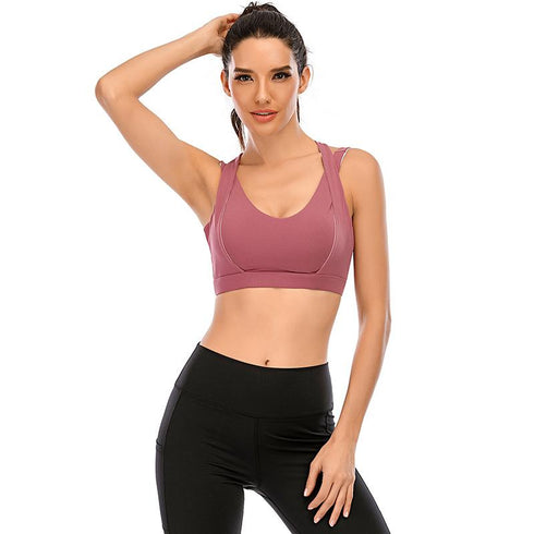 Fitness Body Yoga Bra Sexy Hollow Vest Back Sports Underwear