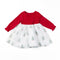 Christmas dress holiday dress printed Christmas tree children's dress