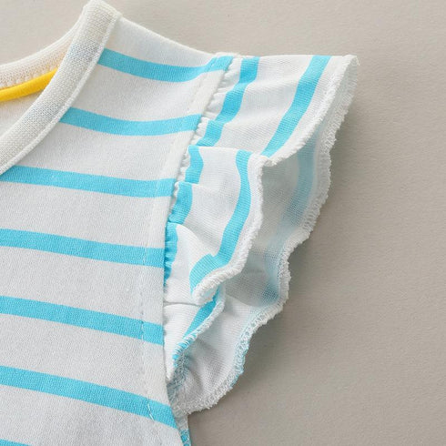 Summer Girl's Striped Dress