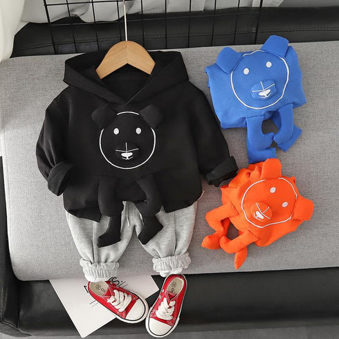 Spring and Autumn Children's Sports Two-Piece Set