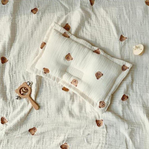 Anti Deflection Head Breathable Nap Pillow Kindergarten Children's Nap Pillow Baby Pillow Artifact Shaped Pillow