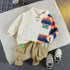 Lapel Sweater Long Sleeve Suit Casual Pants Two-piece Set
