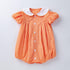Floral Foreign Style One-piece Fart Clothes Baby Bubble Sleeve Creeper