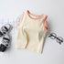 Summer children's vest camisole solid cotton bottoming shirt children's vest