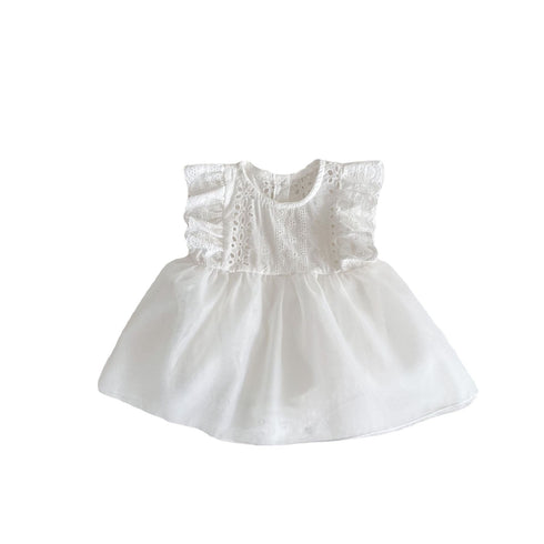 Lace Mesh Hark Skirt Cotton Sleeveless Jumpsuit Climbing Jacket