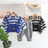 Spring and Autumn Boys Long Sleeve Set Two-Piece Set