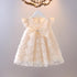 Summer New Baby Girl Bow Gauze Dress Girl Cute Princess Dress