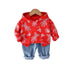 Spring and Autumn Baby Cartoon Wear Two-Piece Set