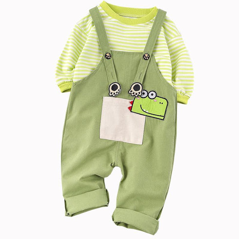Children's Spring and Autumn Set Two-Piece Set