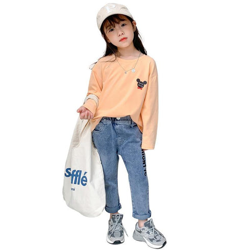 Children's Jeans Spring and Autumn