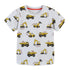 Summer boy excavator short sleeve