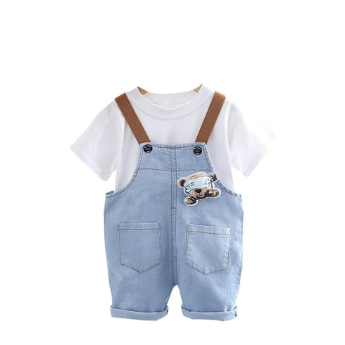 Children's Short Sleeve Strap Set Summer