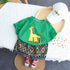 Pony Round Neck Children's Short Sleeved Baby Summer Two-piece Set