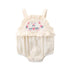 Baby Girl Embroidered Climbing Clothes Baby Girl Summer New Condole Belt Fart Jumpsuit Sweet And Cute