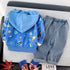 Boys spring and autumn suit set of three
