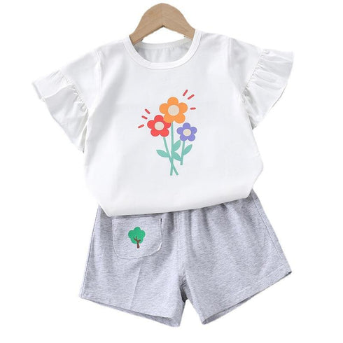 Summer Girl's Flower Set
