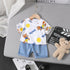 Children's clothing summer short sleeve children's suit