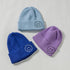 Embroidered wool smiling face hat 12.59-18.89 inches