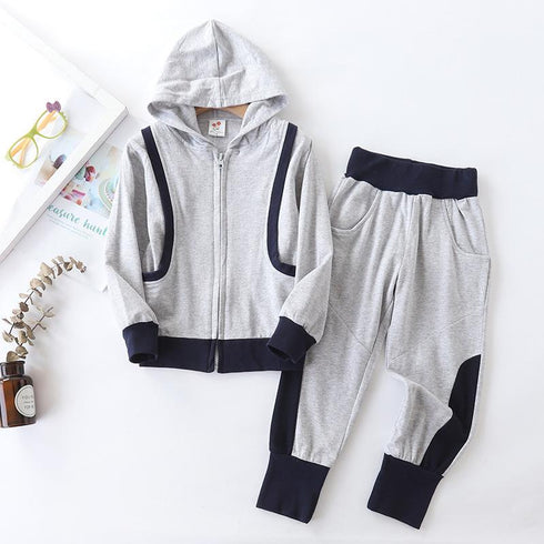 Spring children's zipper set