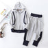 Spring children's zipper set