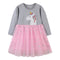 Autumn New Girl Dress European And American Style Baby Gauze Princess Dress
