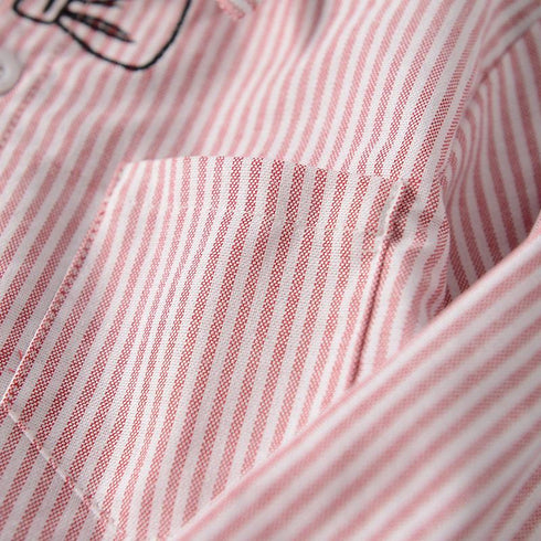 Autumn Butterfly Embroidered Shirt