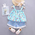 Girl's Summer Suit Two-Piece Set
