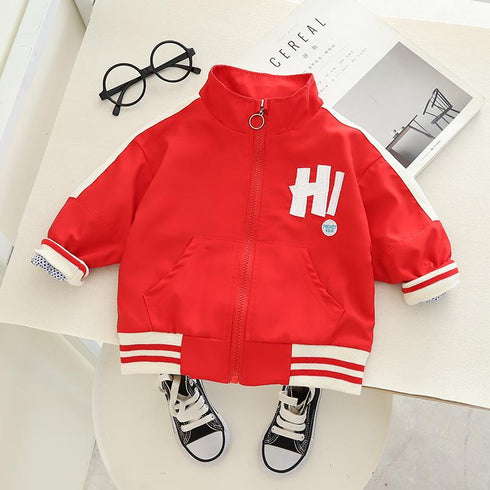 Spring and Autumn Children's Casual Jacket Coat