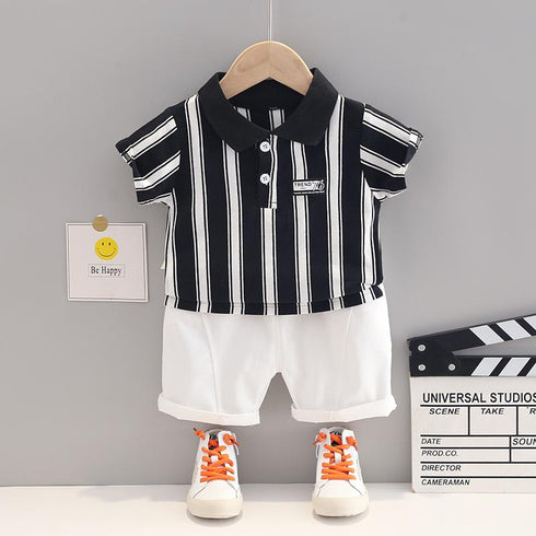 Children's Summer Short Sleeve Set Two-Piece Set