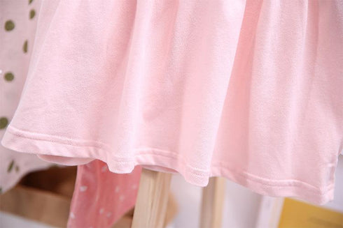 Girls' Dress 2022 Summer New Girls' Academic Skirt Cotton Princess Skirt