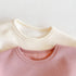 Autumn winter children's long sleeve T-shirt children's round neck bottoming shirt top with velvet padded