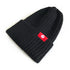 Warm knitted smiling face multicolor hat 13.77 inches