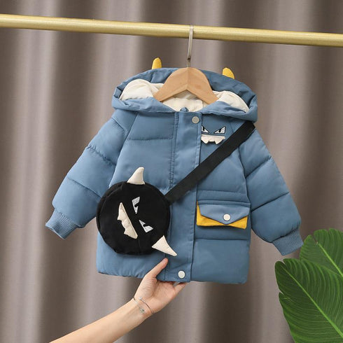 Winter children's cotton-padded jacket coat
