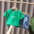Boys summer suit short sleeve two-piece set
